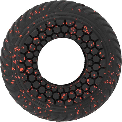 Chew King by Mammoth Supreme Rubber Ring Dog Toy, Durable Heavy-Duty Chew Toy for Aggressive Chewers, Thick Treaded Ring for Power Chewing & Interactive Play, Medium 6.2"