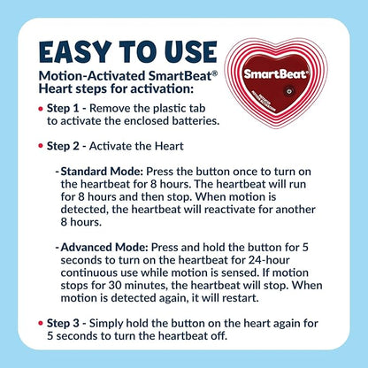 Snuggle Puppy Heartbeat Dog Toy for Puppies, Real-Feel Heartbeat, Calming Sleep Aid and Crate Training Comfort Toy with Heat Pack, Black Plush Design