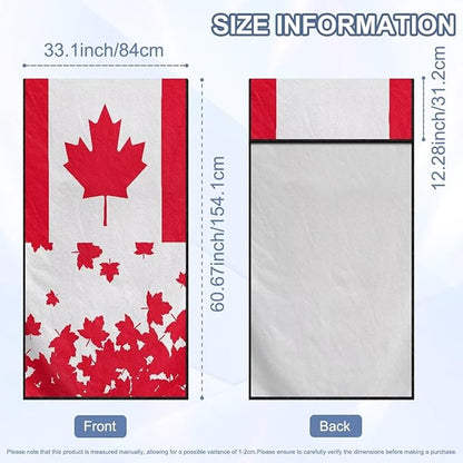SEANATIVE Canadian Flag Car Seat Covers Easy Install Car Seat Towel Covers Scratch-Resistant Seat Cushion Protectors for Dogs, Kids, Beach Absorbent Sports Towel
