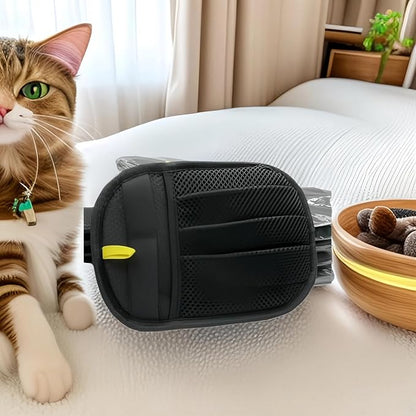 Pet Hair Remover Glove for Dogs & Cats – Reusable Electrostatic Lint Remover for Couch, Furniture, Carpet & Clothing, 5-Finger Design Pet Hair Removal Tool for Sofa, Car Seat & Bedding