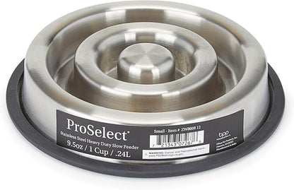 ProSelect Stainless Steel Heavy Duty Slow Feeder Small