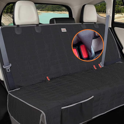 Reliadura Relidura Bench Seat Cover for SUV Waterproof Seat Covers for Dogs in Car Non-Slip Dog Car Seat Cover for Back Seat Heavy Duty Protector for Suvs Rear Seat Covers for SUVs