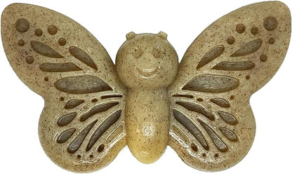 SodaPup Butterfly – Durable Dog Chew Toy Made in USA from Non-Toxic, Pet Safe, Food Safe Nylon Material for Mental Stimulation, Clean Teeth, Fresh Breath, Problem Chewing, Calming Nerves & More