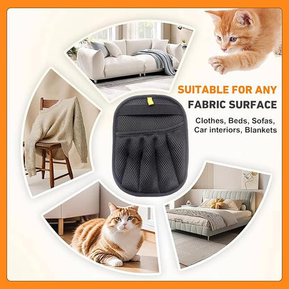 Pet Hair Removal Glove, Pet Hair Remover Gloves for Cats & Dogs Hair Remover, Magic Brush Pet Hair Removal Tool for Furniture, Couch, Car Seats, Clothing(1Pcs)