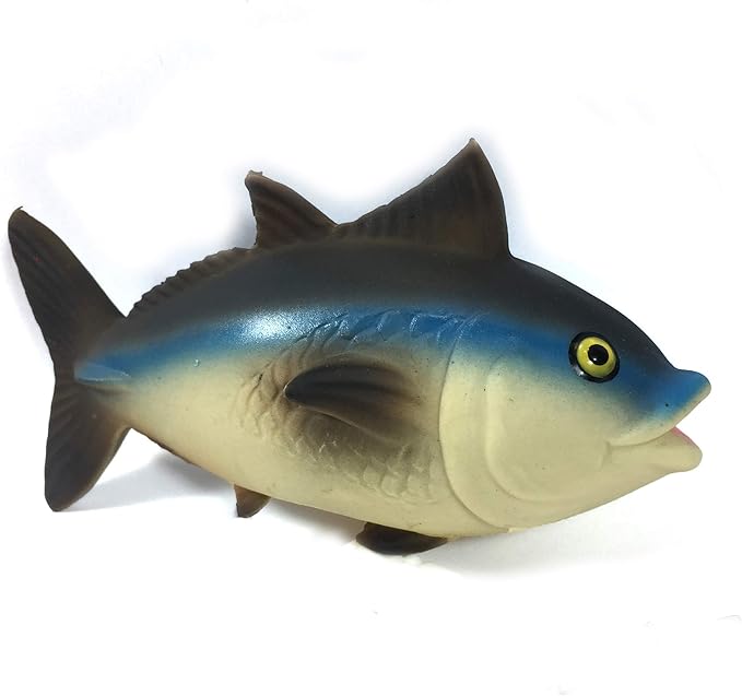 Latex Dog Squeaky Chew Toys,Tuna 6.29"