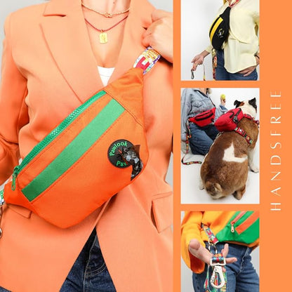 Pawlook Hands-Free Dog Walking Belt Bag