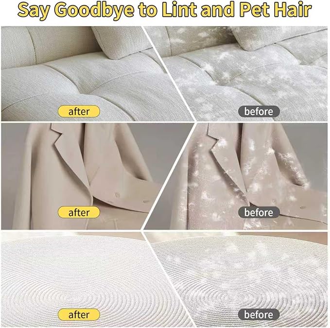 Pet Hair Removal Glove for Cats & Dogs, Upgraded Five-Finger Electrostatic Glove, Reusable Magic Brush Pet Hair Remover for Laundry, Couch, Carpet, Car Seat, Clothing