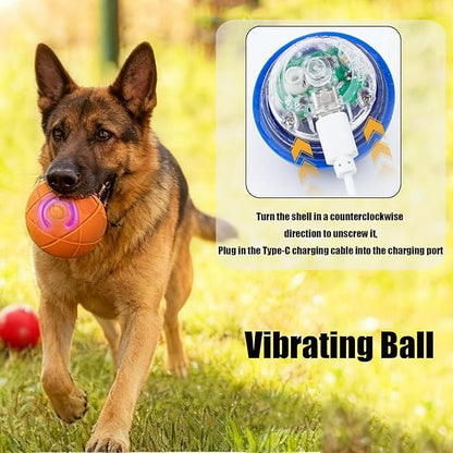 Valentines Day Gifts Dog Balls Interactive Dog Toys 2pc Shaky Ball Toy for Dogs Electric Rolling Pet Toy Dogs ball launcher Dog Chew Toys Rolling Balls for Do gs Smart Jumping Ba ll Training Jolly Toy