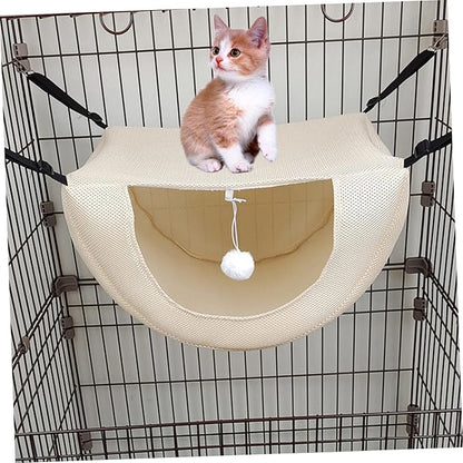 Comfortable Cat Hanging Bed Breathable Sleeping Hammock for Use Nest for Cats Kittens and Pets Washable Design Cozy Place for Resting