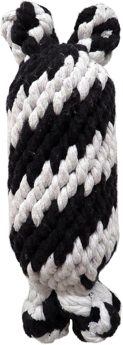 Scoochie Pet Products Super Scooch Braided Rope Man with Squeaker Dog Toy, Large, 9-Inch