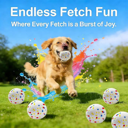 Dog Toy Balls, 2.3 Inch ETPU Material, Replacement Balls for Automatic Ball Launcher Machine, Perfect for Small & Medium Dogs, Perfect for 2.3 Inch Automatic Launcher
