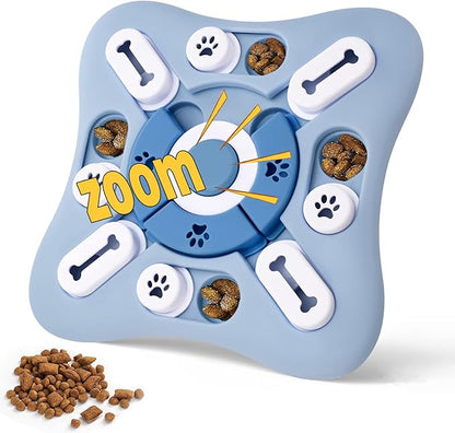 Dog Puzzle Toys - Treat Dispensing Dog Enrichment Toys for IQ Training & Brain Stimulation - Interactive Mentally Stimulating Toy - Gifts for Puppies, Cats, Dogs