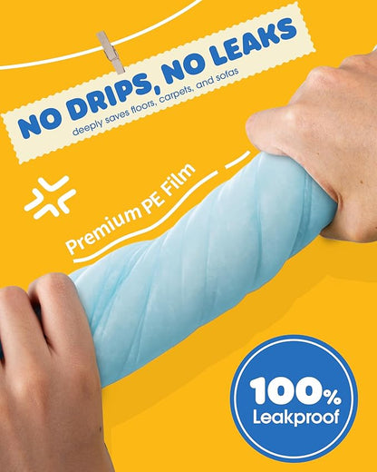 Puppy Pads - 100 Packs, 34"×28" Ultra-Large Puppy Pads, Tear-ResistantPee Pads for Dogs, 6-Layer Ultra-Absorbent & Quick-Dry Black Training Pads