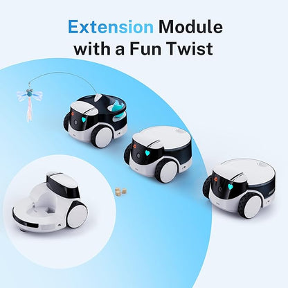 Enabot EBO ROLA Treat Dispenser Module for ROLA PetPal: Treat Toss, No Food Jamming Design, Airtight, Freshness-Locking, Remote App Control, Exclusively Designed for ROLA PetPal Smart Robot