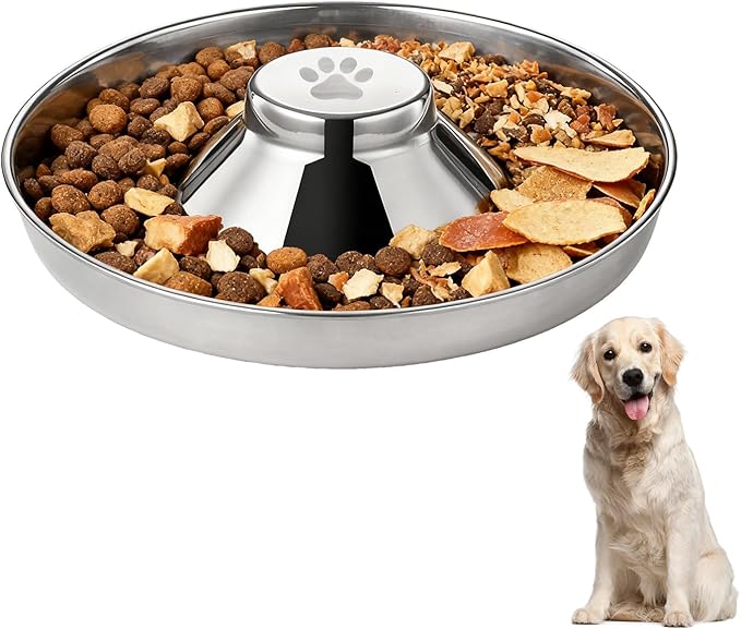 Stainless Steel Dog Bowls, Thickened Durable Replacement Bowls,Feeder Pet Bowl for Cat or Dog Food or Water Dish