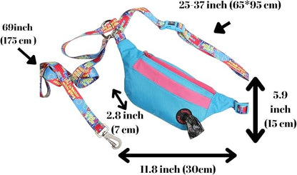 Pawlook Hands-Free Dog Walking Belt Bag