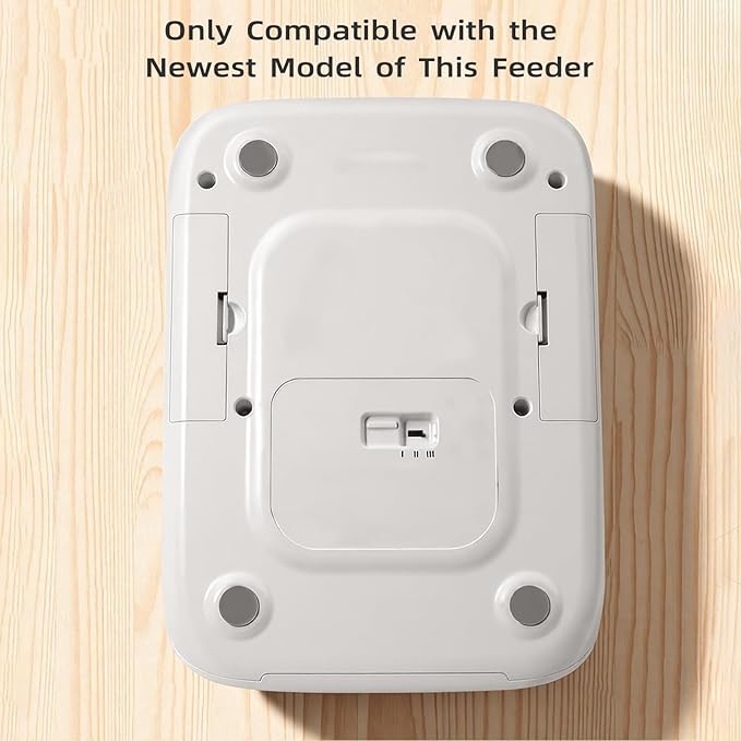 Adjustable Stand for Automatic Microchip Cat Pet Feeder, 0-20° Adjustable Angle, Reduces Joint Fatigue and Promotes Better Digestion for Pets, Easy to Install