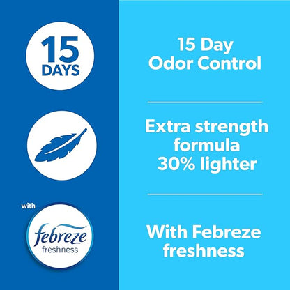 Fresh Step Light Weight Clumping Litter, Extra Strength Formula With Febreze Freshness, 15.4 lb. Box (Package May Vary)
