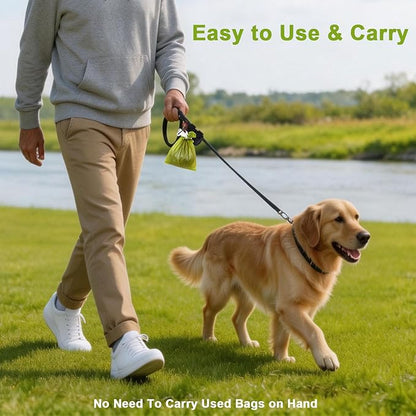 1PC Dog Poop Bag Holder, Waste Bag Holder, Dog Poop Bag Carrier, Hand Free Holder