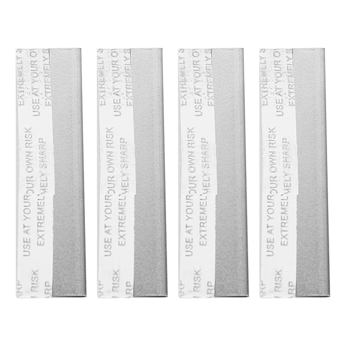 Razor Comb for Dogs Cats with 4 Extra Blades, Manual Pet Cat Dog Grooming Tool for Thinning, Cutting,Styling and Grooming