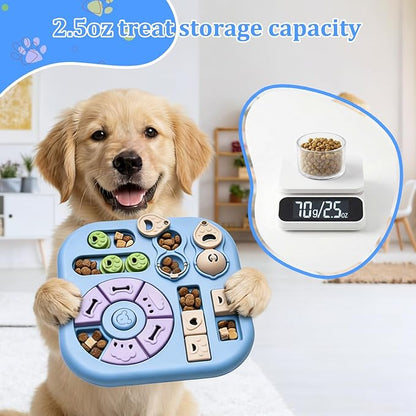 Interactive Dog Puzzle Toys for Smart Dogs - Mental Stimulation Puzzle Toys for Small & Medium Dogs, Treat Dispensing Dog Enrichment Toys for Beginner Dogs