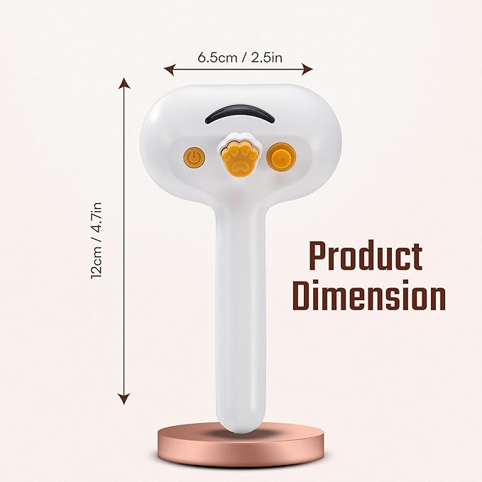 Cat Steam Brush 2024 New Rechargeable Self-Cleaning Pet Grooming Tool for Indoor Cats Long and Short Hair Cats and Dogs Steamy Hair Comb Steamy Massage Shedding Relief, white