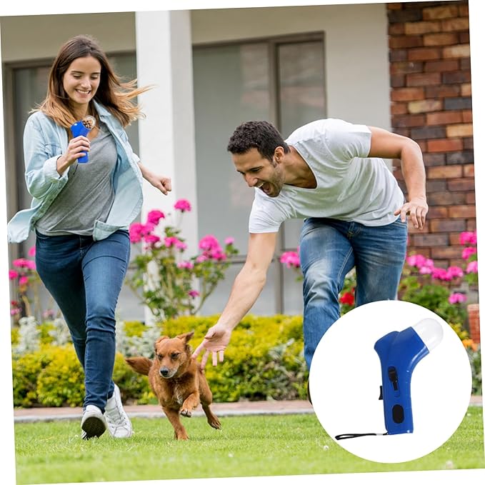 Kisangel Dog Snack Catapult Launcher for Interactive Pet Training Treat Dispenser for Dogs and Cats Blue
