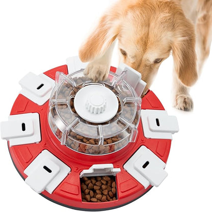 Dog Puzzle Toys for Dogs Mental Stimulation, Interactive Dog Toys Treat Dispenser,Dog Enrichment Food Toys