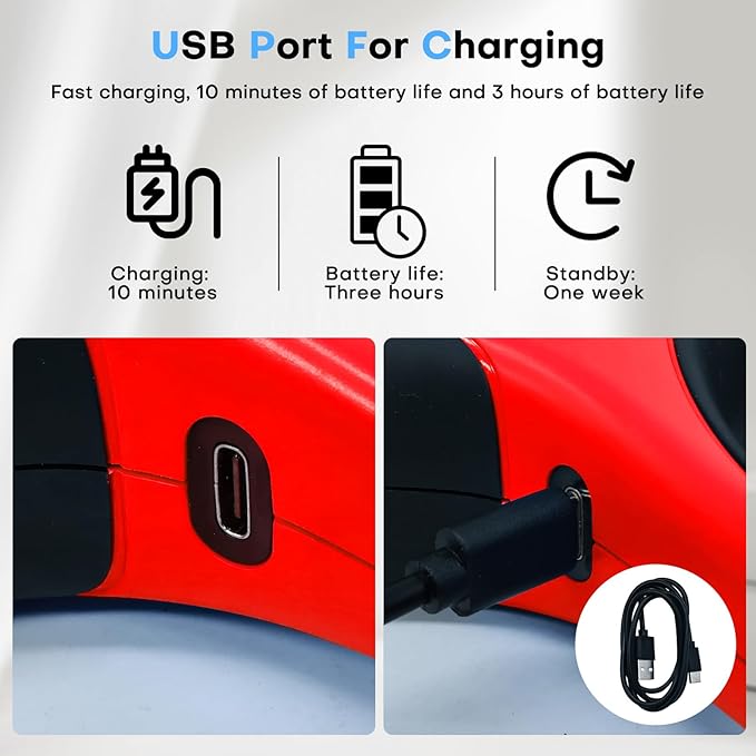 Retractable Dog Leash with chew-Proof Cord and LED Flashlight, 16-ft Heavy-Duty Dog Leash, Suitable for Small/Medium Dogs Weighing up to 110 pounds, Reflective Rope, 360° Anti-tangling.(Red+16Ft+LED)