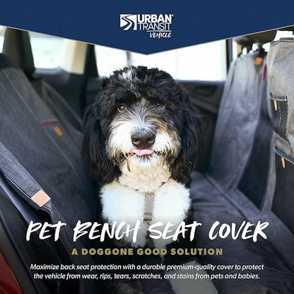 URBANTRANSIT Pet Seat Cover for Your Back Seat and Durable Dog Car Hammock, Protects Your Car's Interior from Pets, Children & Spills - Measures 53" X 41.5" to Fit Most Vehicles