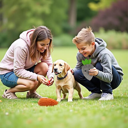 Andiker Dog Carrot Toy, 9.84'' Dogs Squeaky Toys Inside with a Squeaker Soft Stuffed Cotton Dogs Plush Toy to Grind Teeth and Kill Time for Small and Medium Dog and Puppy (Blue)