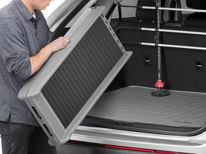 WeatherTech PetRamp - Non-Slip, Portable Dog Ramp for Large Dogs to 300 Pounds, 67" x 15" - Traction Grip Ramp, Easy Access for Pets to Car, SUV, Truck, Bed, Couch & Other Home Areas