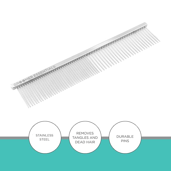 7.5" Medium/Fine Comb