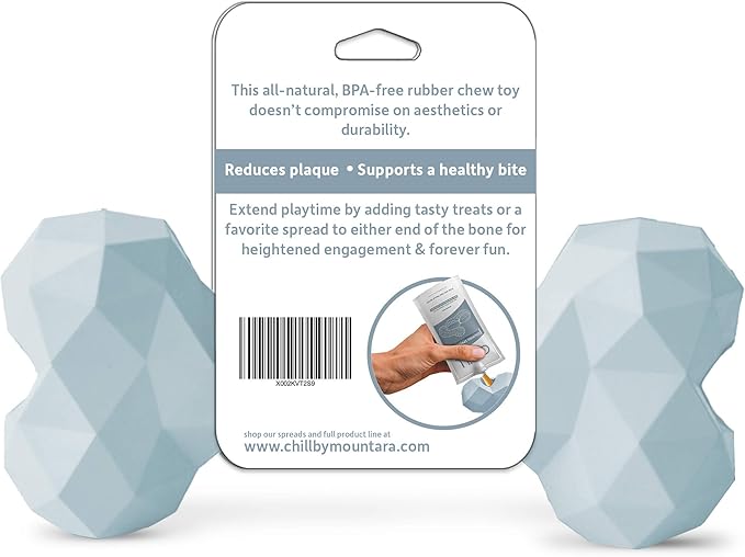 Super BITE | Natural Rubber Fillable Chew Toy for Dogs | Tough and Durable | Designed for Aggressive Chewers