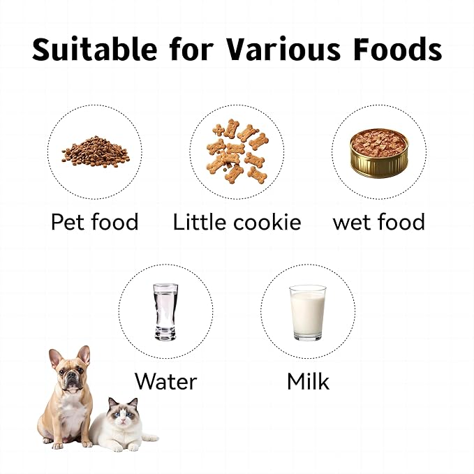 2 in 1 Slow Feeder Dog Bowl with Removeable Silicone Feeder Insert, Stainless Steel Pet Bowl, Non-Slip Rubber Base for Small Medium Dog Cat (3.2 Cups)