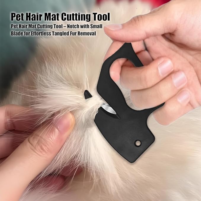Pet Knotting Comb De knotting comb for Dog Pet Hair Removal Tool Cat Dog Grooming Supplies Matted Fur Remover,Knot Remover and Opener for Loose, Knotted Fur