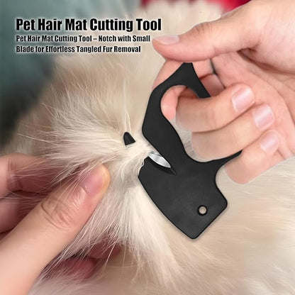 Pet Knotting Comb De knotting comb for Dog Pet Hair Removal Tool Cat Dog Grooming Supplies Matted Fur Remover,Knot Remover and Opener for Loose, Knotted Fur