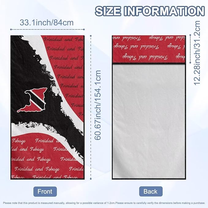 SEANATIVE Flag of Puerto Rico Sweat Towel Car Seat Cover for Gym Running Athletes Fitness Workout, Auto Seat Pet Protector, Sports Towel Seat Covers for Cars