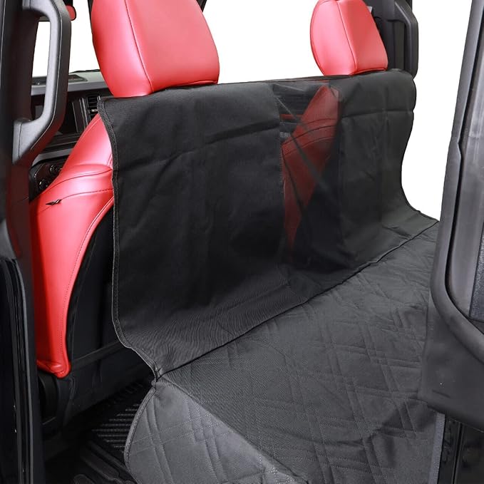 IAG I-Line Rear Seat Pet Mat Protector for Ford Bronco 4 Door 2021+ (Not Sport)