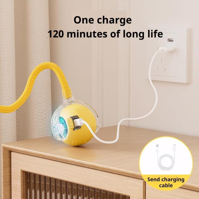 3PCS Smart Interactive Cat Toy Ball with Bird Sounds - Automatic Obstacle Avoidance, Durable PC/TPR Material, Long Battery Life, Self-Play Toy for Indoor Cats and Kittens(Yellow,Red,Blue)