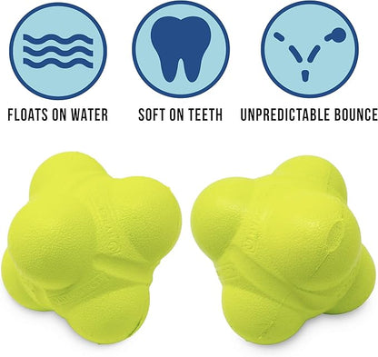 Hyper Pet Fetching Dog Toys - Throwing Bumpy Ball Dog Toy Made with EVA Foam - Lightweight & Floats on Water