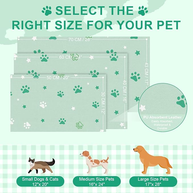 Pet Feeding Mats 16"x24"- Absorbent Dog Mat for Food and Water, Large Pet Food Mat, Rubber Mat for Dog Bowls, Pet Food Mats for Floor, Mat for Cat Food and Water Bowls
