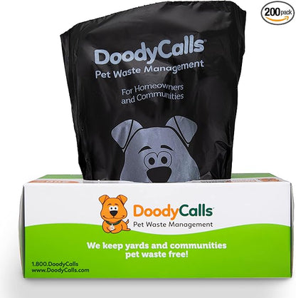 Pet Waste Bags - Thick and Leakproof | Unscented | 1 Roll of 200 Bags