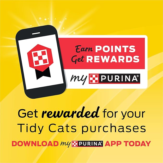Purina Tidy Cats Cat Litter for Litter-Robot Clumping Cat Litter Odor Control Formula