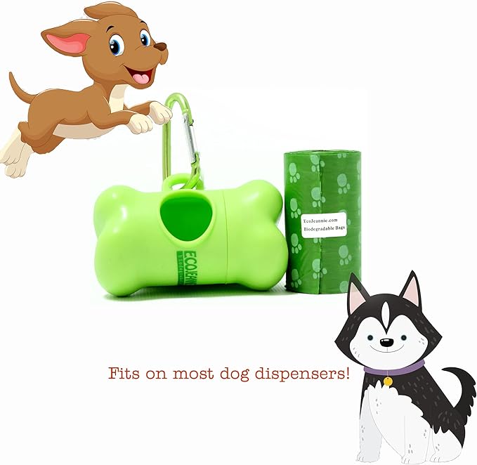 Wholesale Biodegradable Dog Poop Bags 19200-Count (960 Rolls) with 2 Dispensers : Environment Friendly w/ d2w for Fast Degradation, Dog Waste Bags, Lavender Scented, Pet Waste Poopbags
