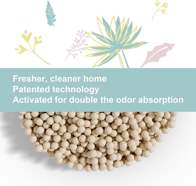 Generic Cat Litter Pellets Refills - 9 lbs, Exclusively for Dual-Layer Litter Box Systems, Dehydrating, Long-Lasting Odor Control