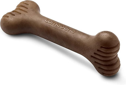 Lumabone Bulkster Durable Chew Toy for Aggressive Chewers, Real Bacon, Made in USA, Large