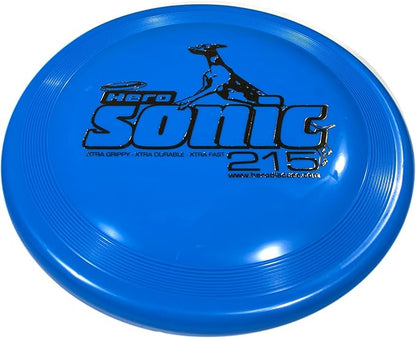 Hero Sonic Xtra 215 Distance Flying Dog Sport Disc - (Blue)