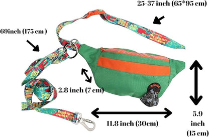 Pawlook Hands-Free Dog Walking Belt Bag
