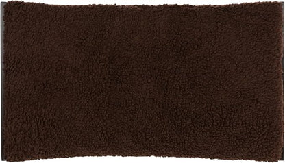 Trixie Lea Wall Mount Perch XXL, Cat Shelf with Soft Plush Cushion Bed, Ideal for Large Cats, 11 x 19-inches, Espresso Brown (44580)